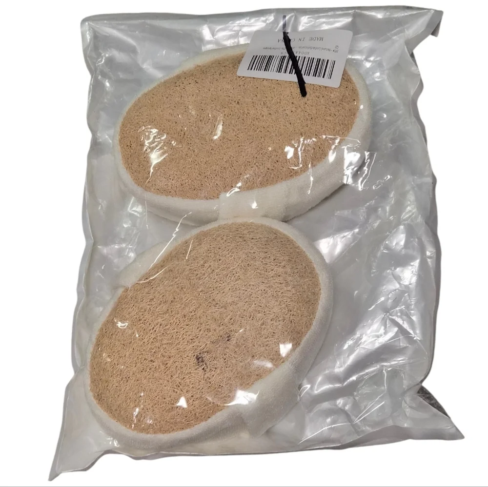 Bath Loofah Back Scrubber Set – 2 Pack